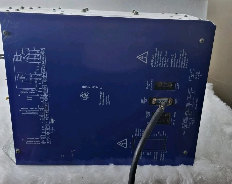 ThyssenKrupp Aufzugswerke VVVF-INVERTER CPI 48 OS ohne Soft 6621 000 9202 D400